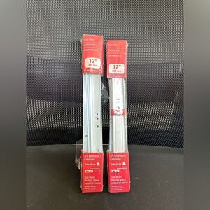 2 Pack Set Drawer Slide 14" 350mm 3/4 Extension Side Mount Replacement New